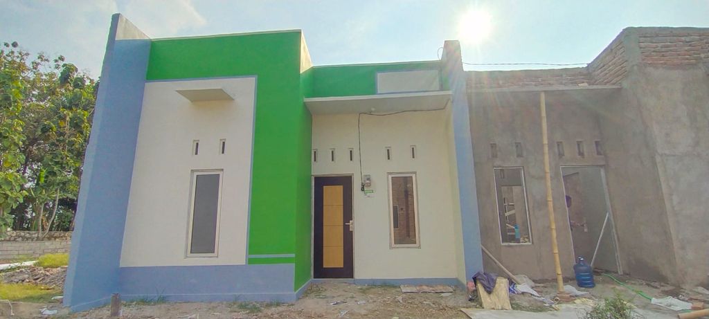 foto tampak rumah tipe 30/60 perumahan GRIYA MUTIARA HIJAU