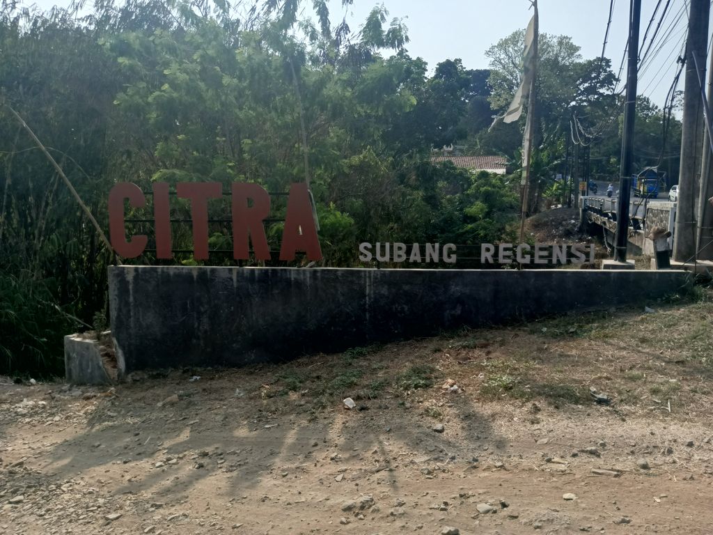 foto gerbang perumahan PERUMAHAN CITRA SUBANG REGENSI