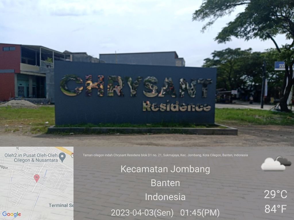 foto gerbang perumahan TAMAN CILEGON INDAH 4