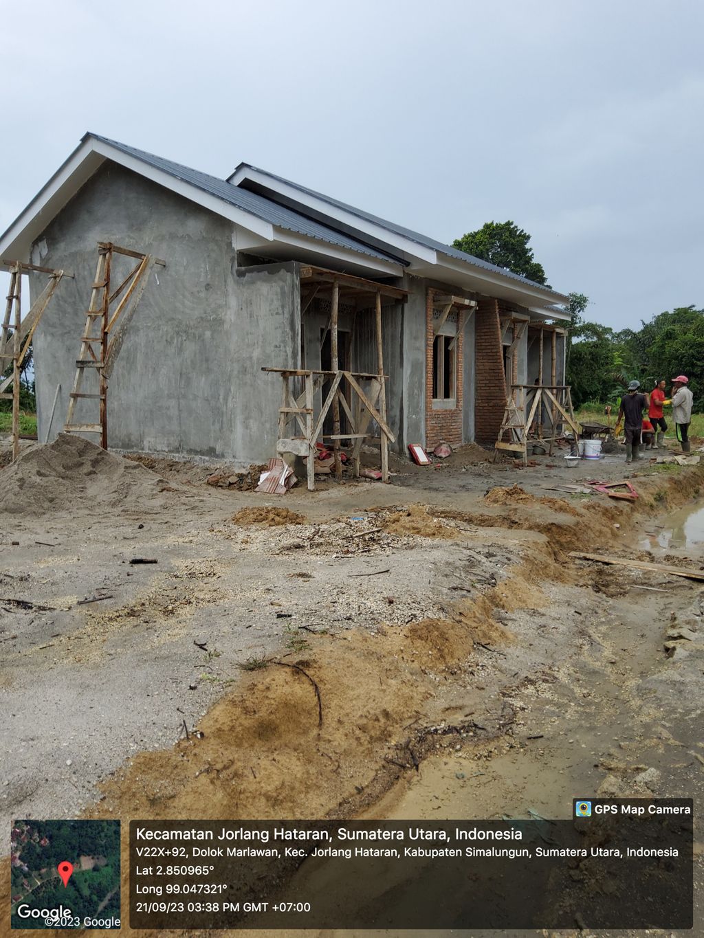 foto contoh rumah perumahan Perumahan Hataran Garden