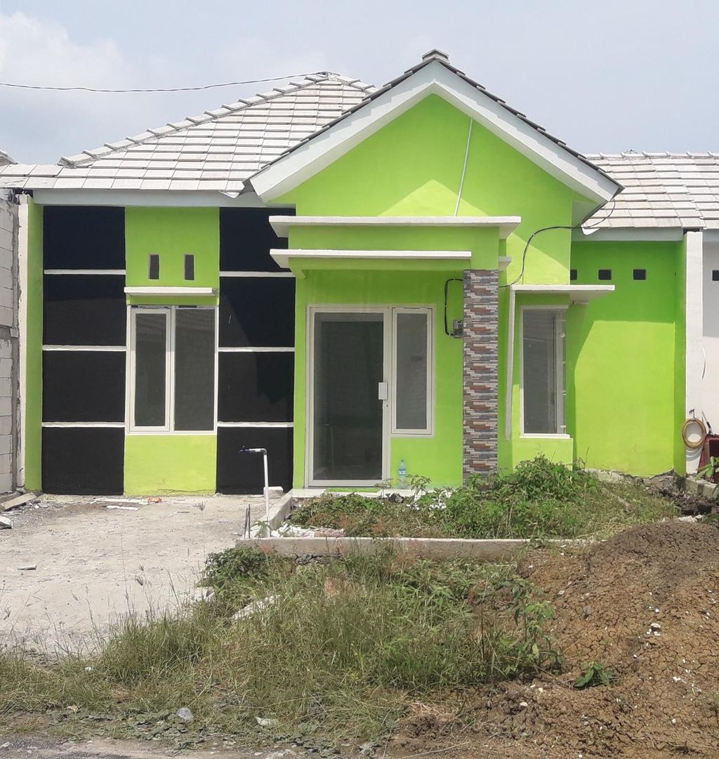 foto tampak rumah tipe 60/120 perumahan KETAPANG INDAH GRESIK (KIG)