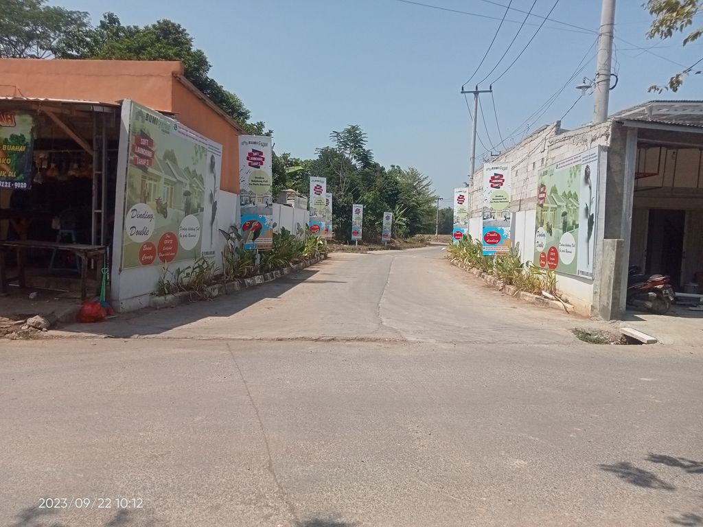 foto gerbang perumahan BUMI GESYA CIKARANG.
