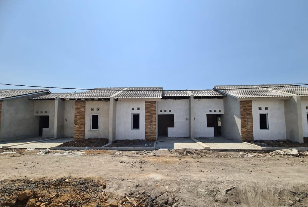 foto tampak rumah tipe 30/60 perumahan HOME JOHO