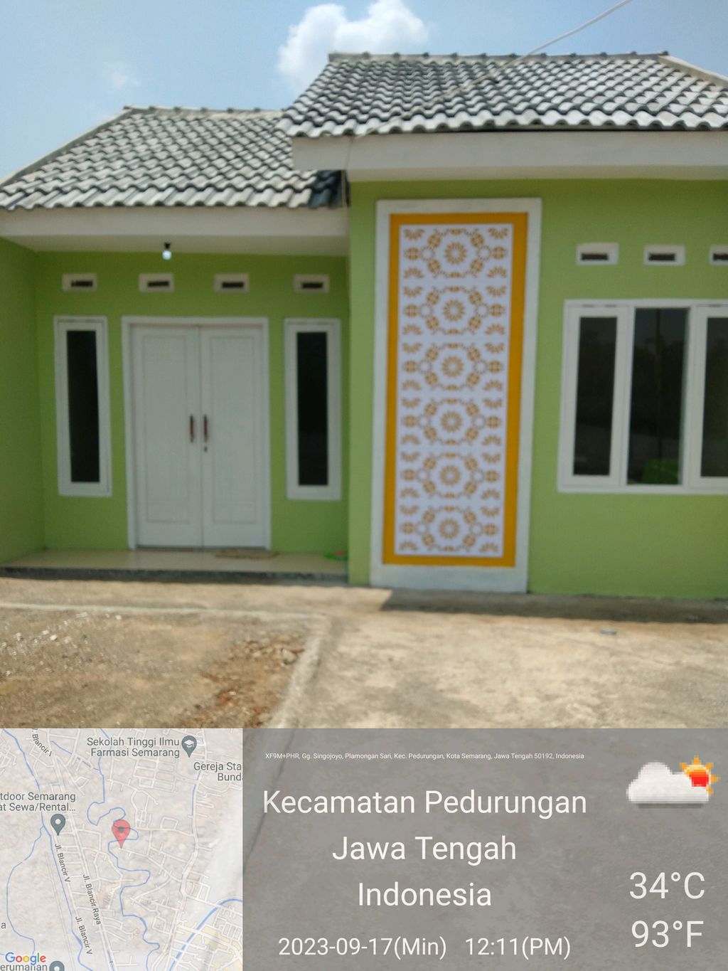foto contoh rumah perumahan PERUMAHAN GRIYA SAKINAH