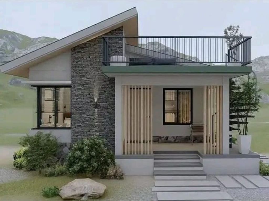 foto tampak rumah tipe 30/100 perumahan Graha Villa Embun