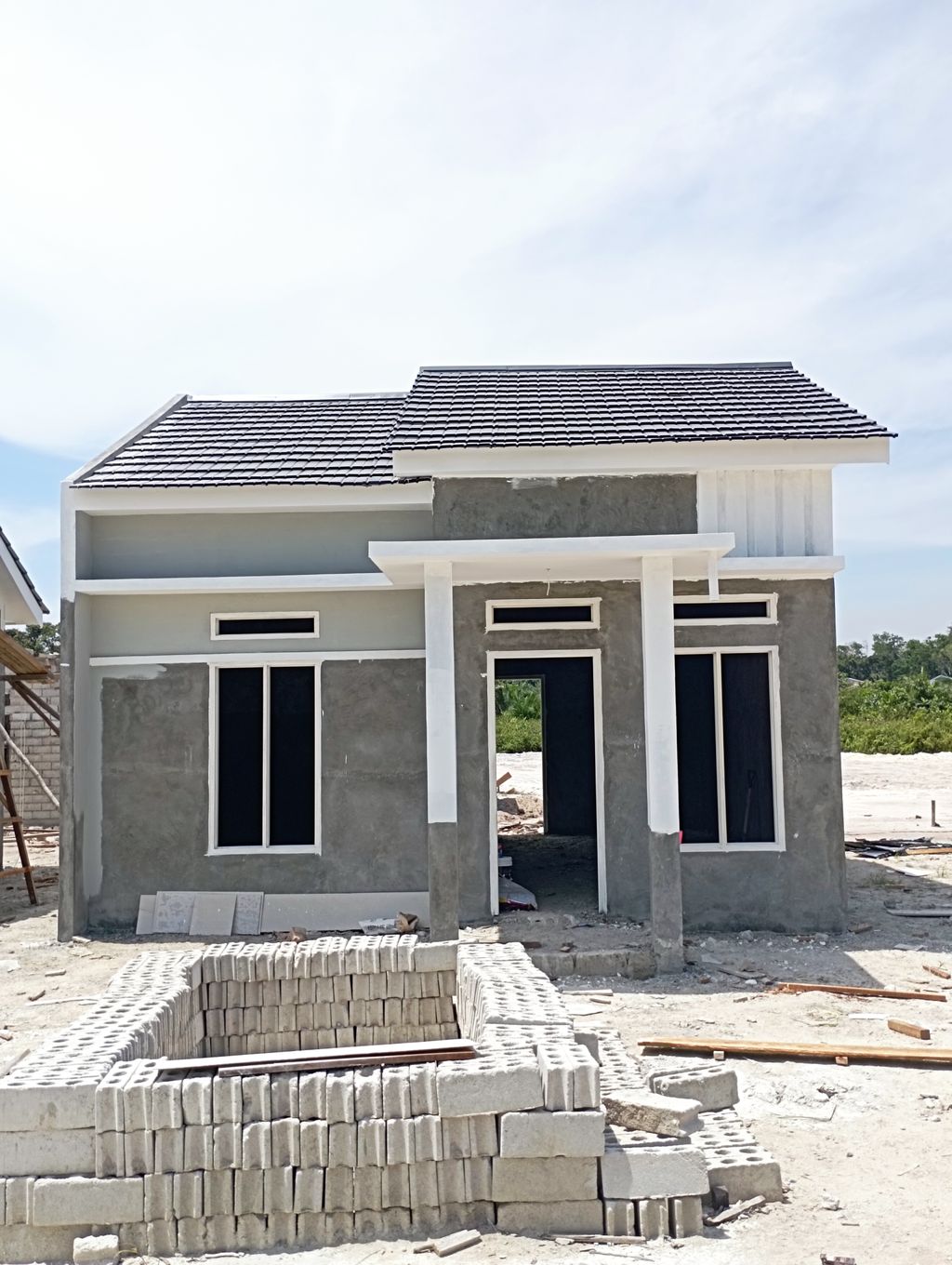 foto contoh rumah perumahan Green Mansion Fatrida