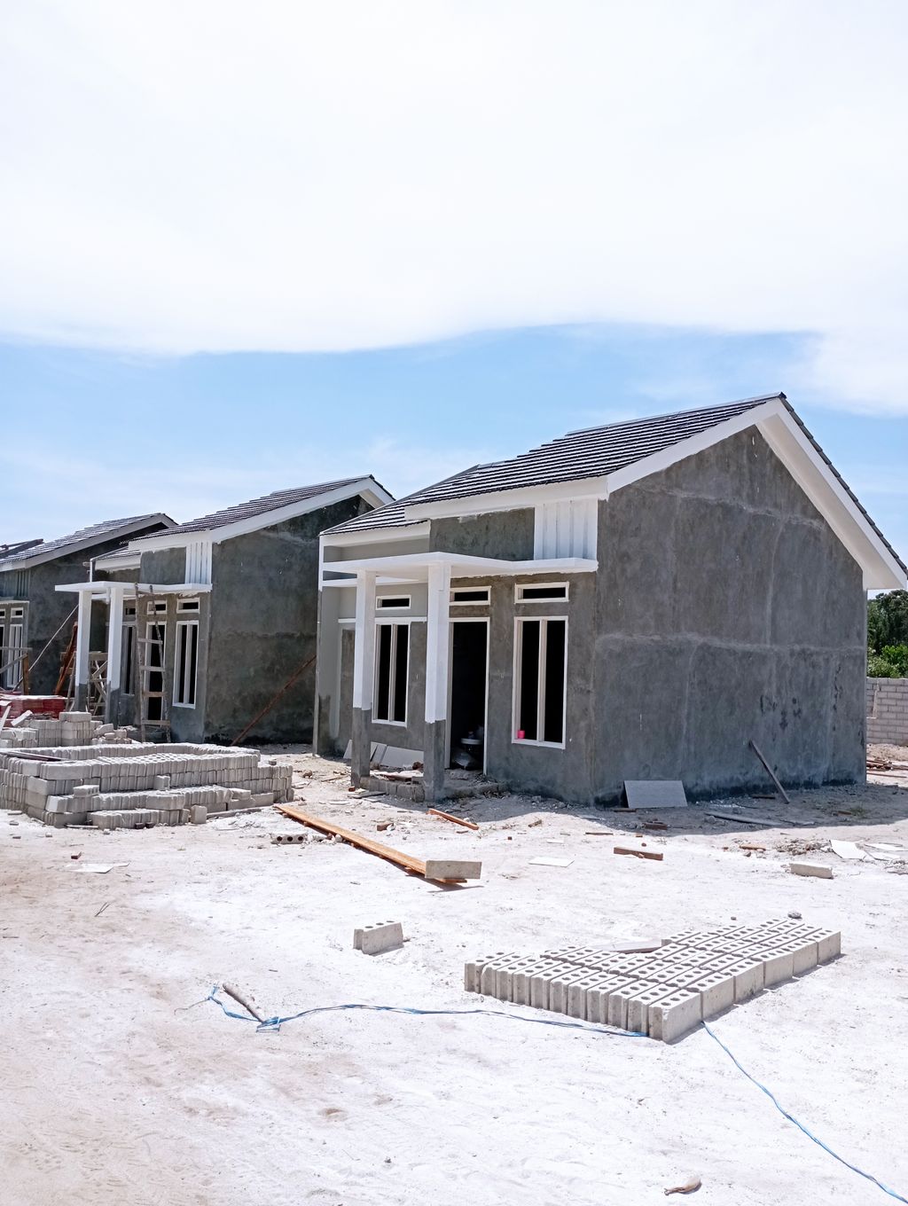 foto posisi tengah perumahan Green Mansion Fatrida