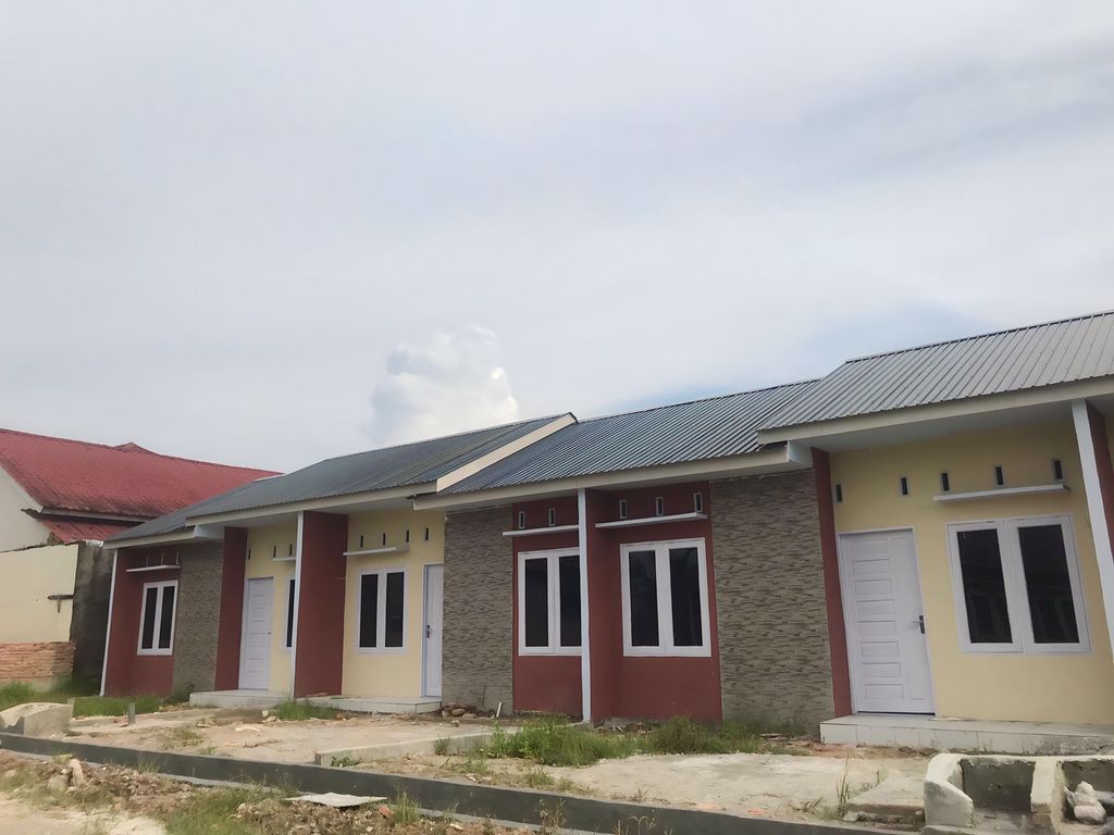 foto posisi tengah perumahan Green Orlando Village