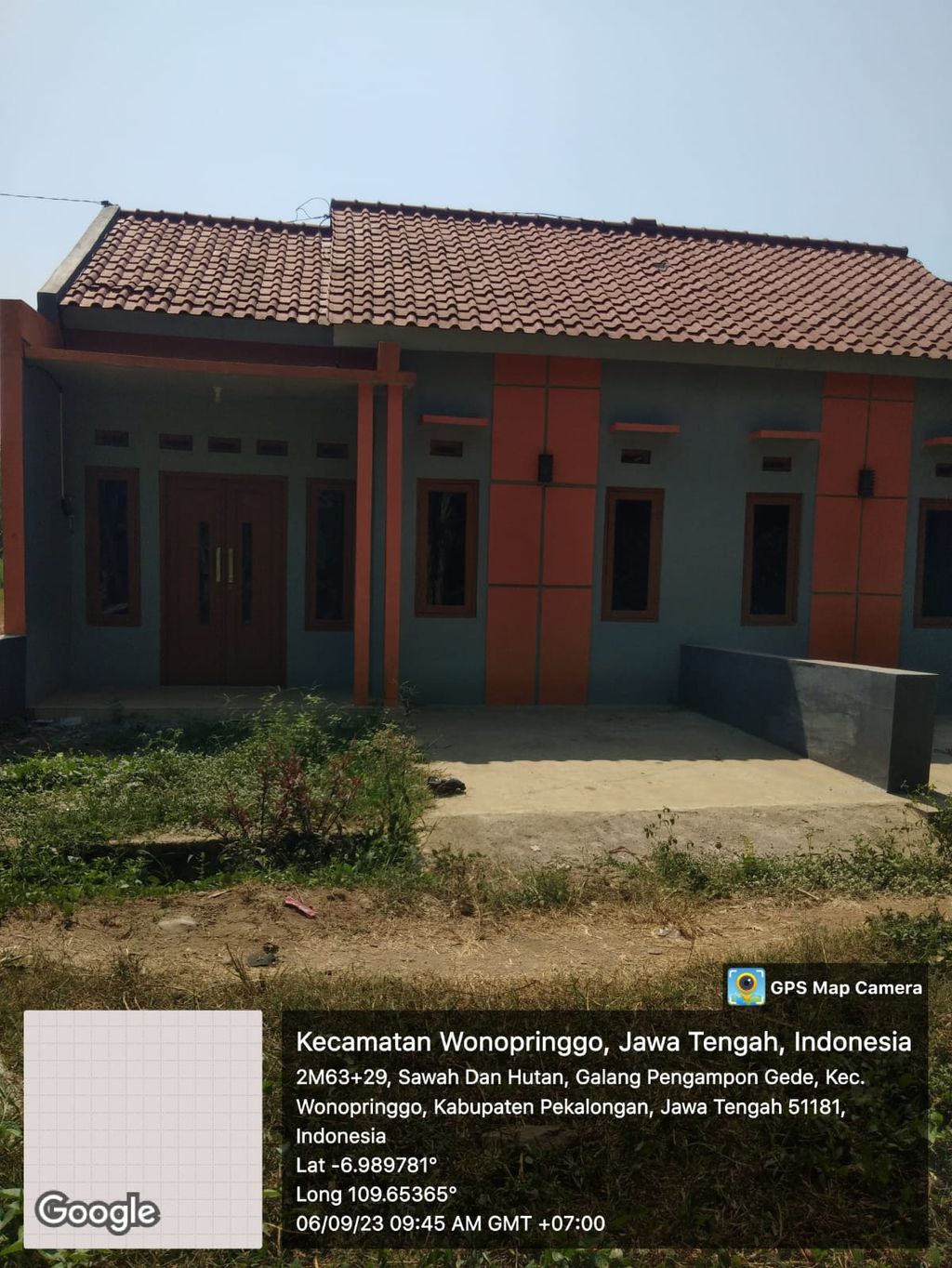 foto tampak rumah tipe 30/60 perumahan REYHAN RESIDENCE GALANGPENGAMPON 2
