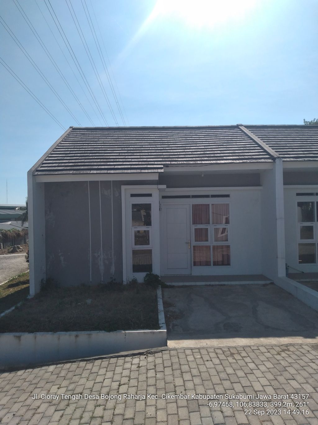 foto contoh rumah perumahan ALLESHA RESIDANCE