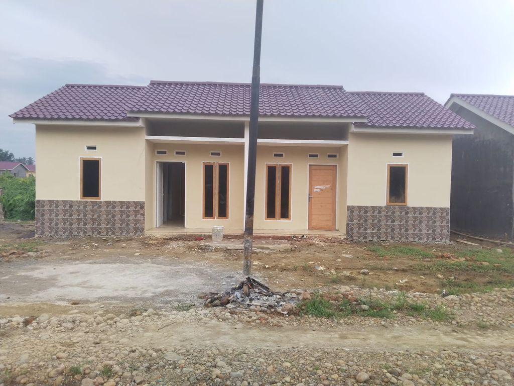 foto tampak rumah tipe SUBSIDI perumahan PERUMAHAN PURI BENGAWAN ASRI