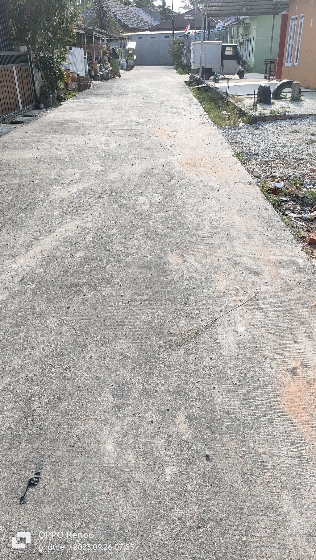 foto posisi tengah perumahan Sapta graha