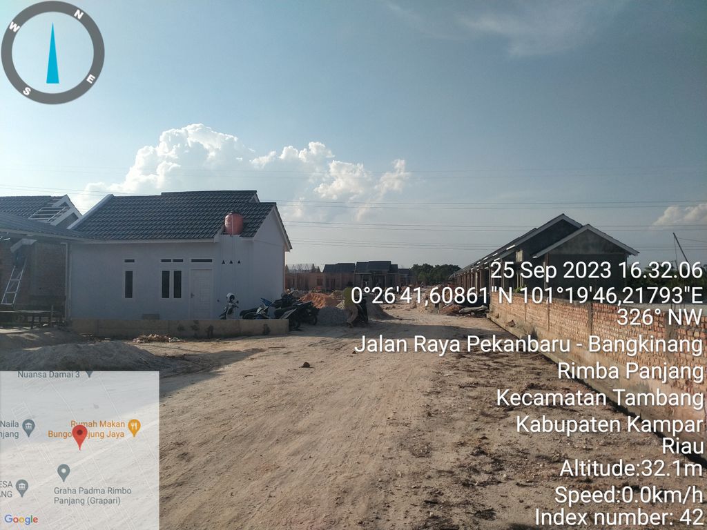 foto gerbang perumahan GIBRAN CAHAYA PARADISE
