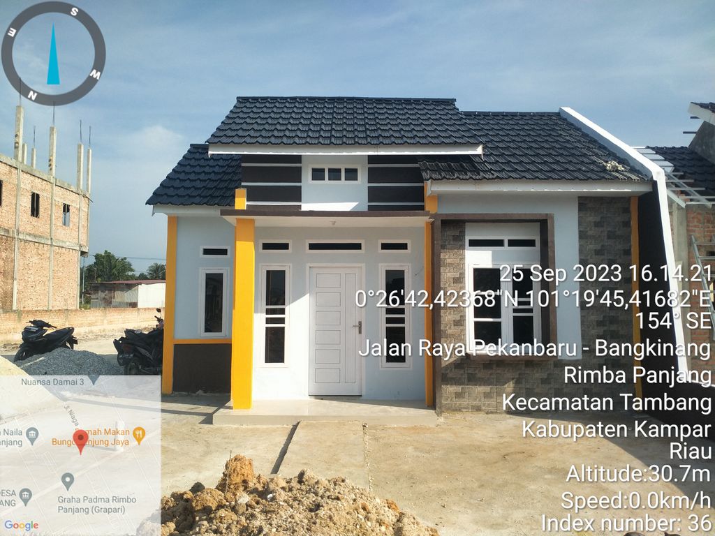 foto contoh rumah perumahan GIBRAN CAHAYA PARADISE