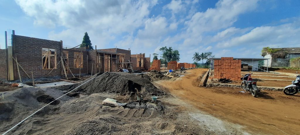 foto posisi tengah perumahan BSI CIGALONTANG
