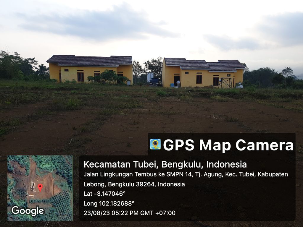 foto posisi tengah perumahan GRAND LEBONG LESTARI