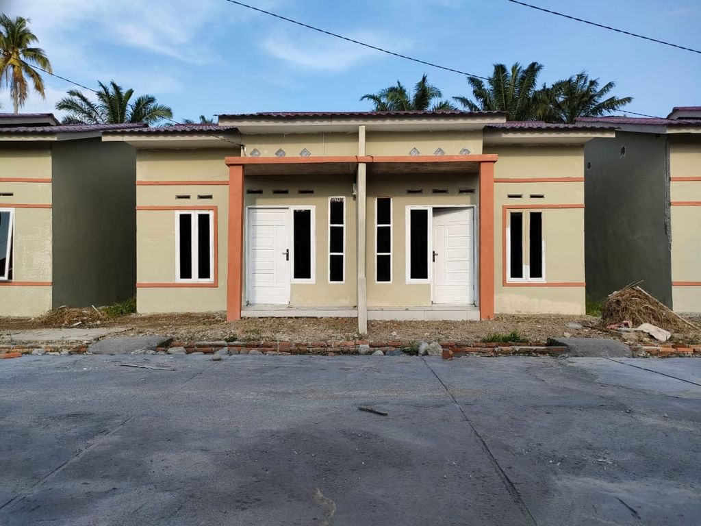 foto tampak rumah tipe 36 perumahan DURUNG ASRI II TAHAP II