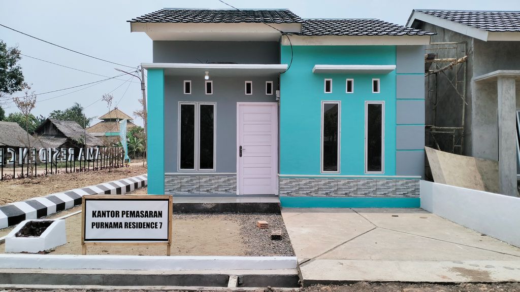 foto contoh rumah perumahan Purnama Residence 7
