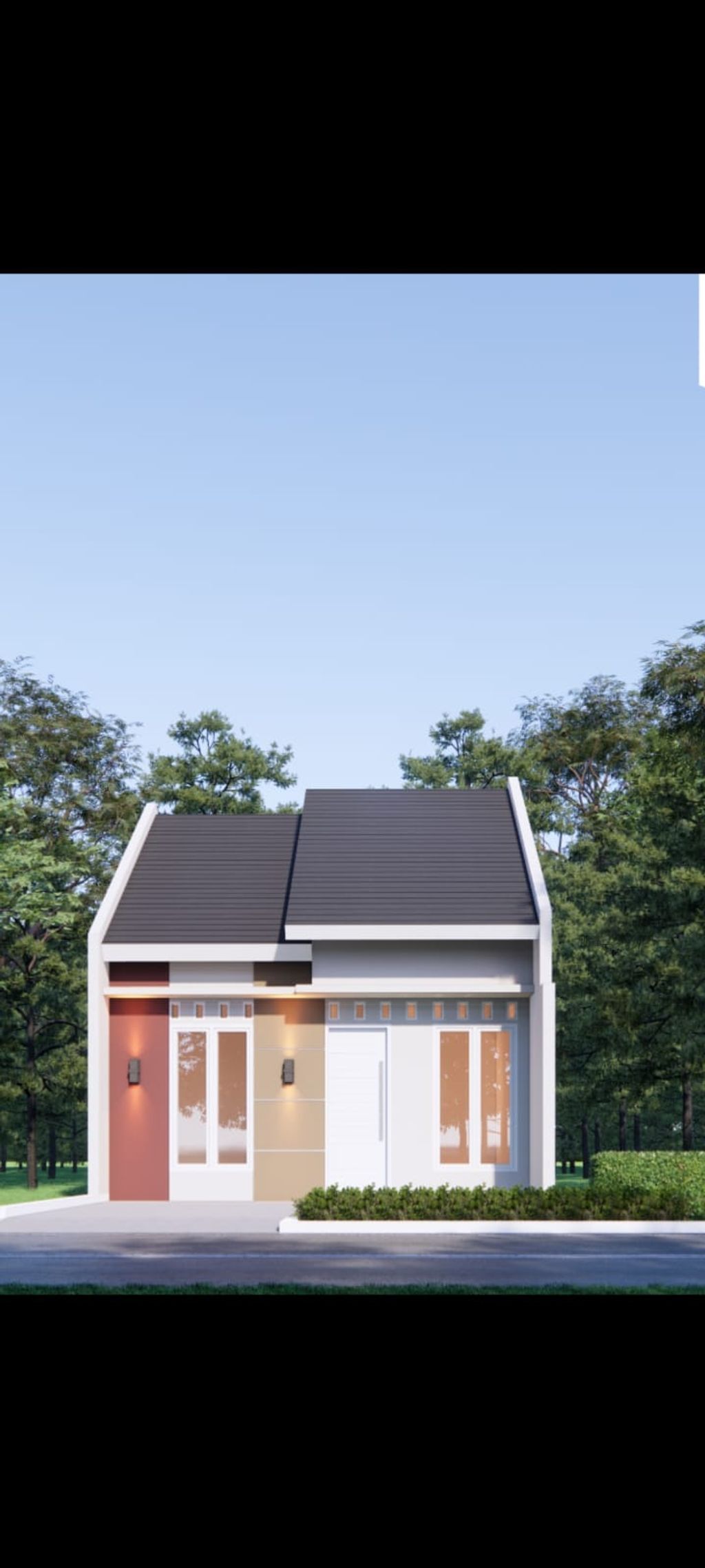 foto tampak rumah tipe 36/78 perumahan PERUMAHAN PERMATA TITI PAYUNG