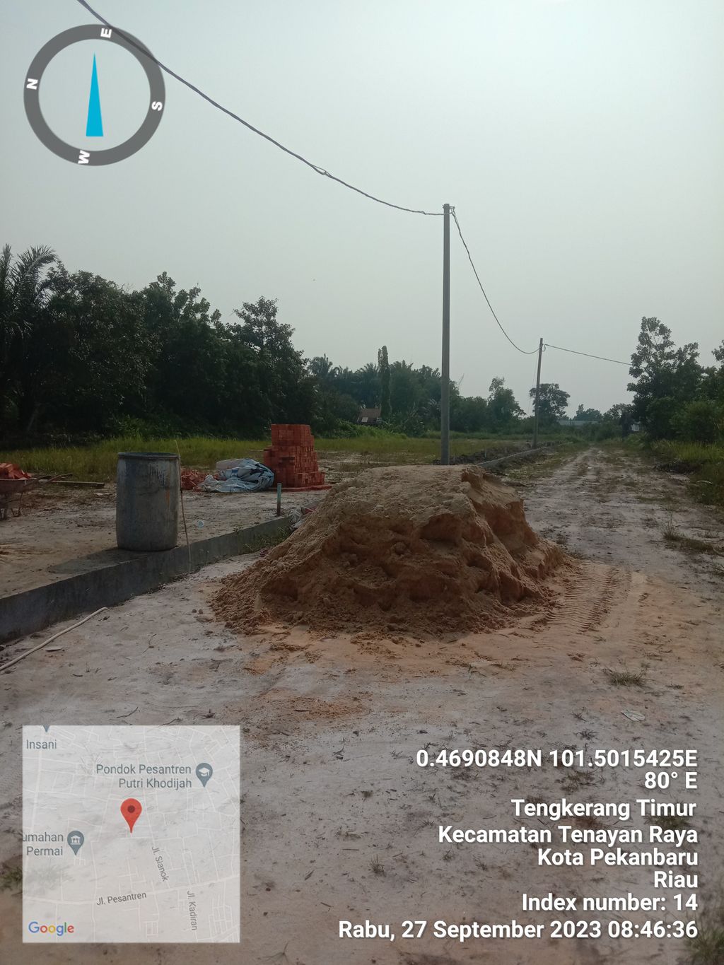 foto gerbang perumahan GRIYA DARU DARU