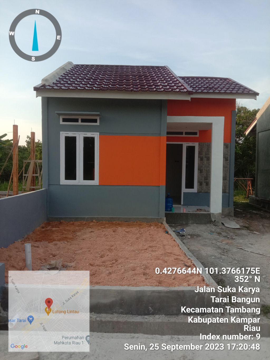 foto contoh rumah perumahan GRIYA TAMAN KARYA