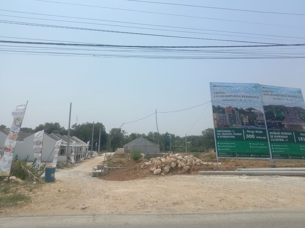 foto gerbang perumahan GREEN JAYASAMPURNA RESIDENCE