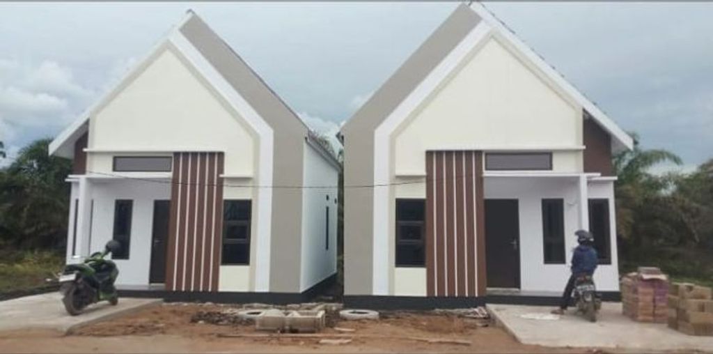 foto tampak rumah tipe 36 (2023) perumahan Galaxy Residence