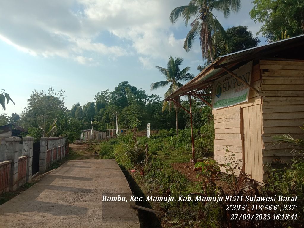 foto gerbang perumahan SIMPONI RESIDENCE II
