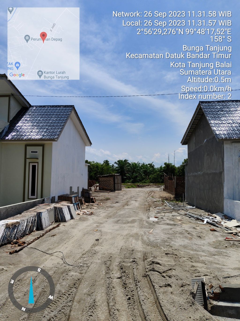 foto gerbang perumahan CEMERLANG ASRI 15