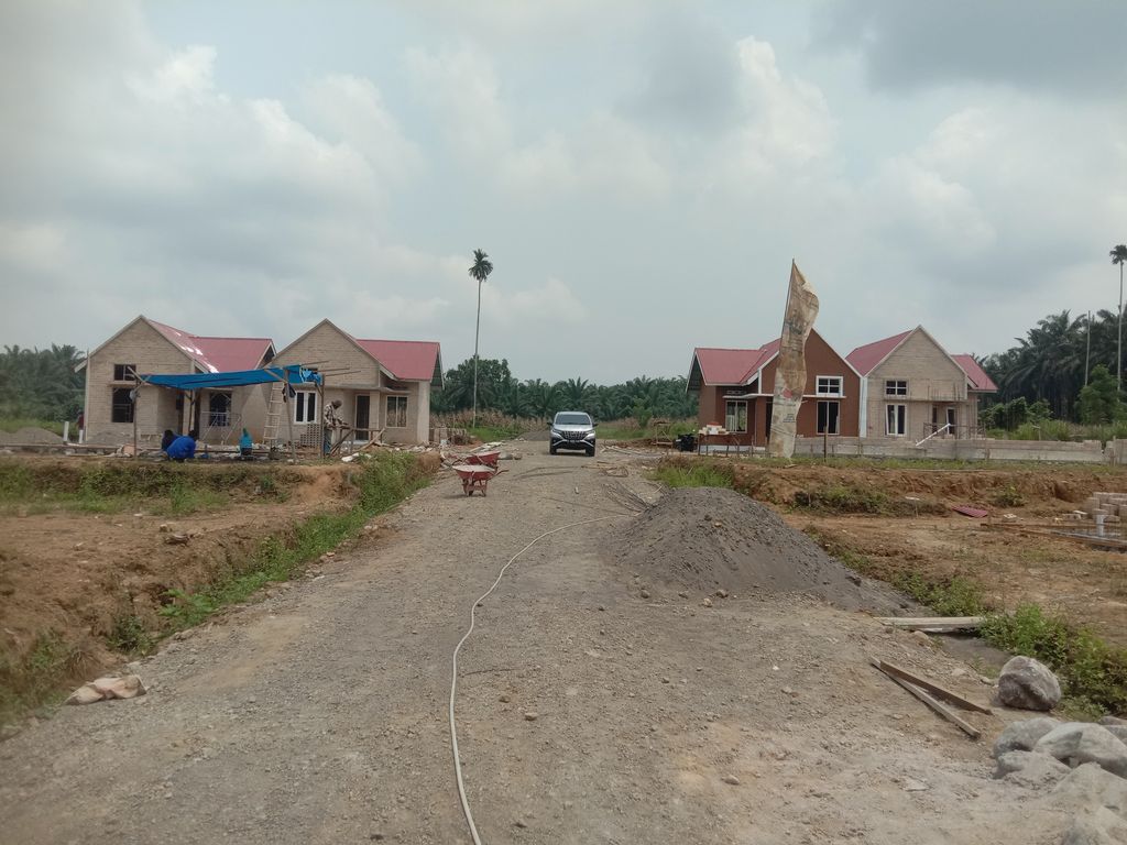 foto posisi tengah perumahan SULTHAN RESIDENCE