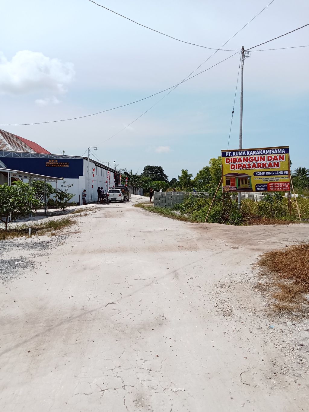 foto gerbang perumahan KING LAND VII PAL 10,5