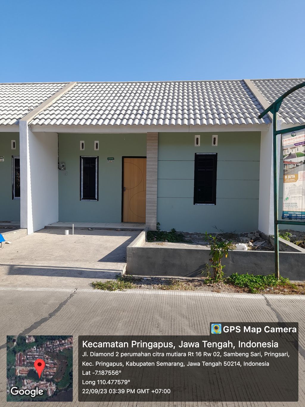 foto contoh rumah perumahan KALIMAYA CLUSTER