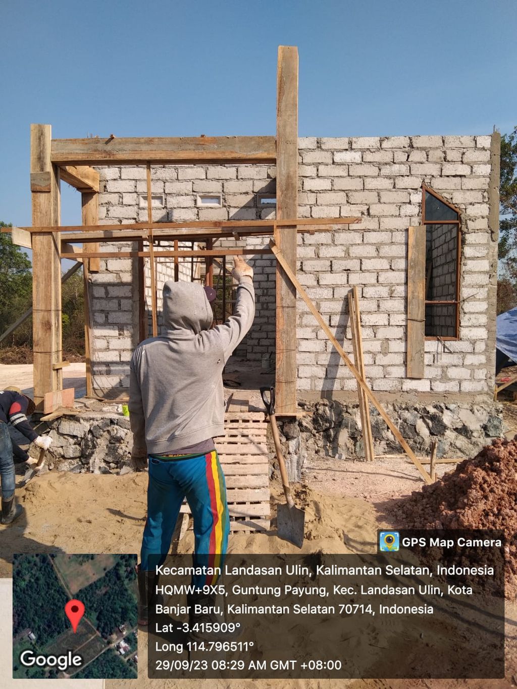 foto tampak rumah tipe 36 perumahan GALAXI RESIDENCE 2