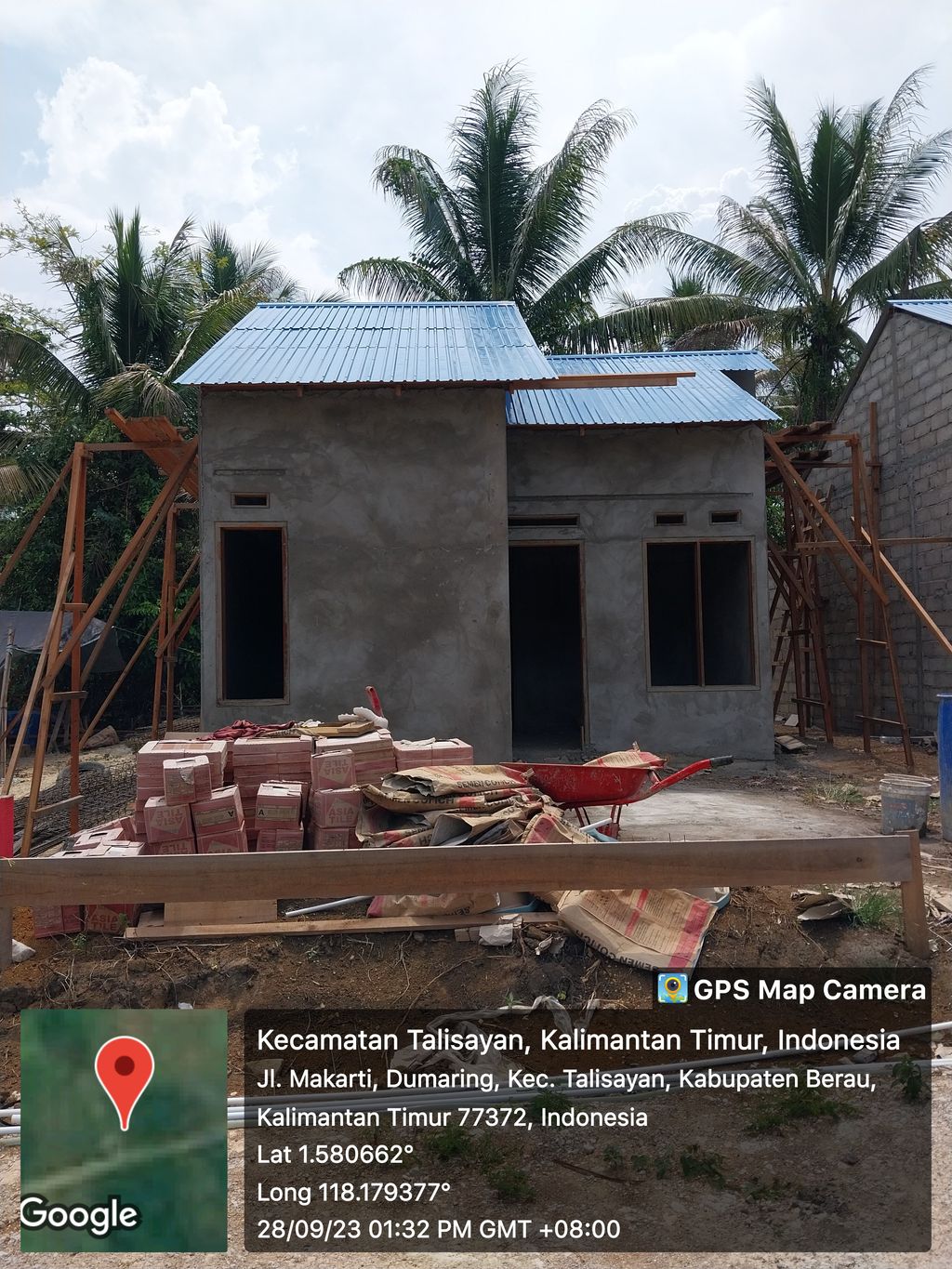 foto contoh rumah perumahan Talisayan Indah