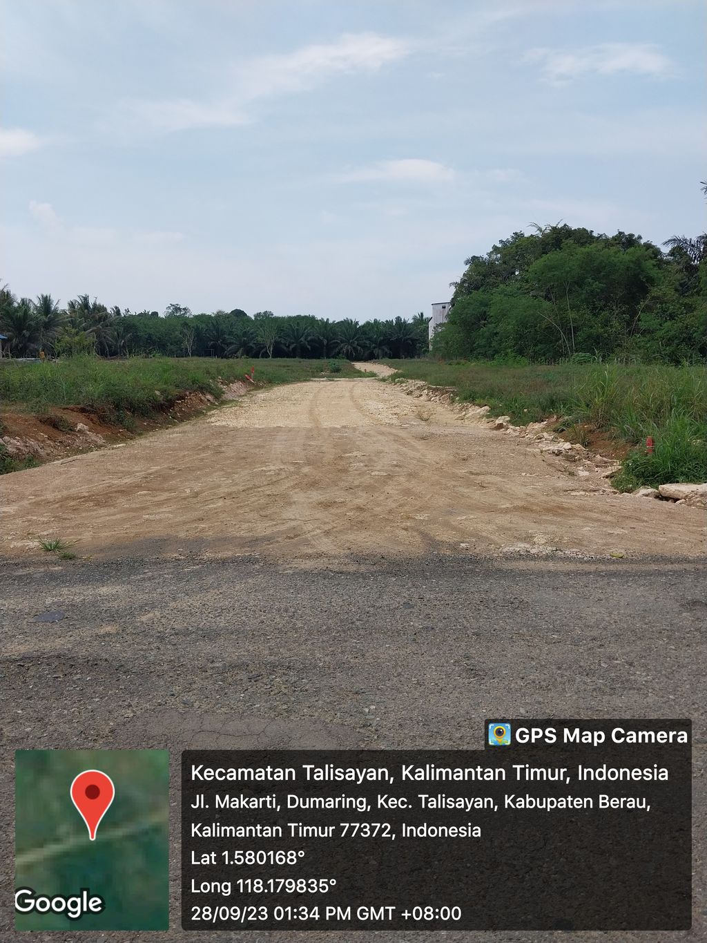 foto gerbang perumahan Talisayan Indah