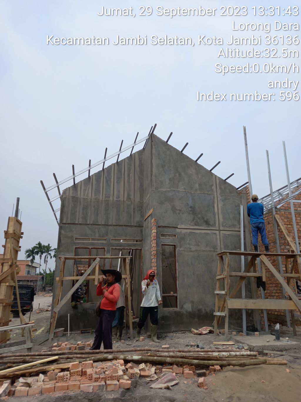 foto contoh rumah perumahan Kampoeng Dara
