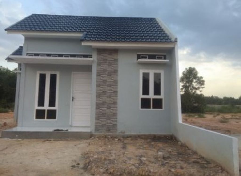 foto tampak rumah tipe 36 perumahan Fannybella residence 1 tahap 4
