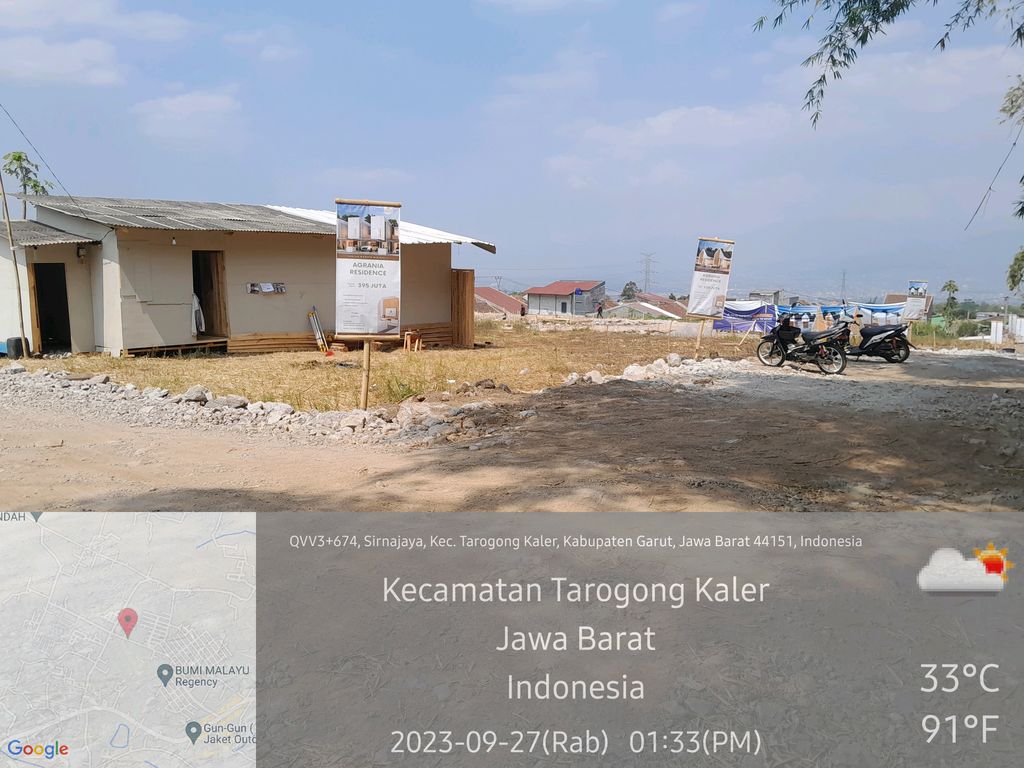 foto contoh rumah perumahan AGRANIA RESIDENCE