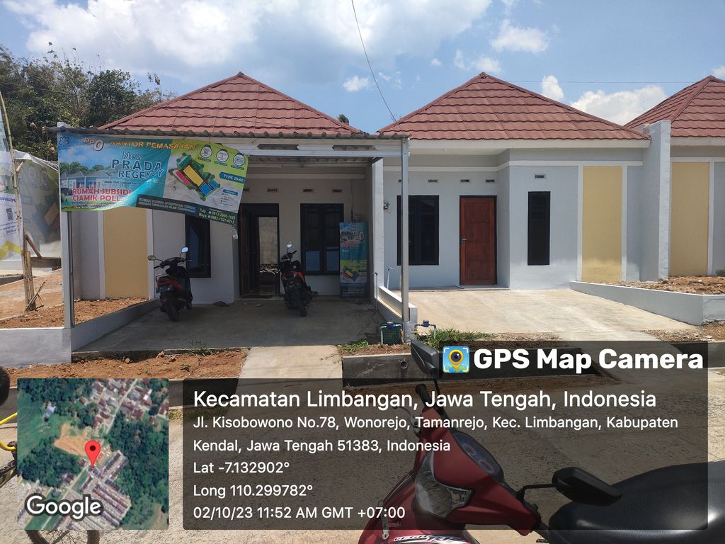 foto contoh rumah perumahan PRADA REGENCY
