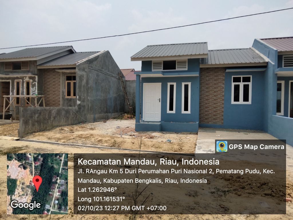 foto contoh rumah perumahan PURI NASIONAL 2