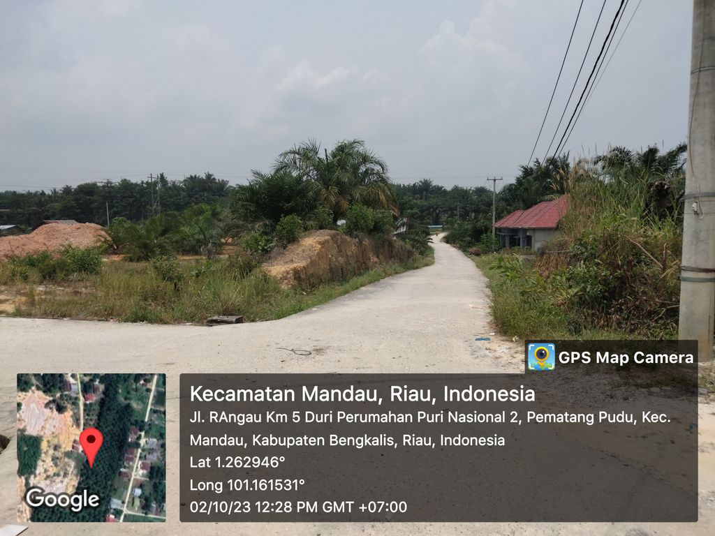 foto gerbang perumahan PURI NASIONAL 2