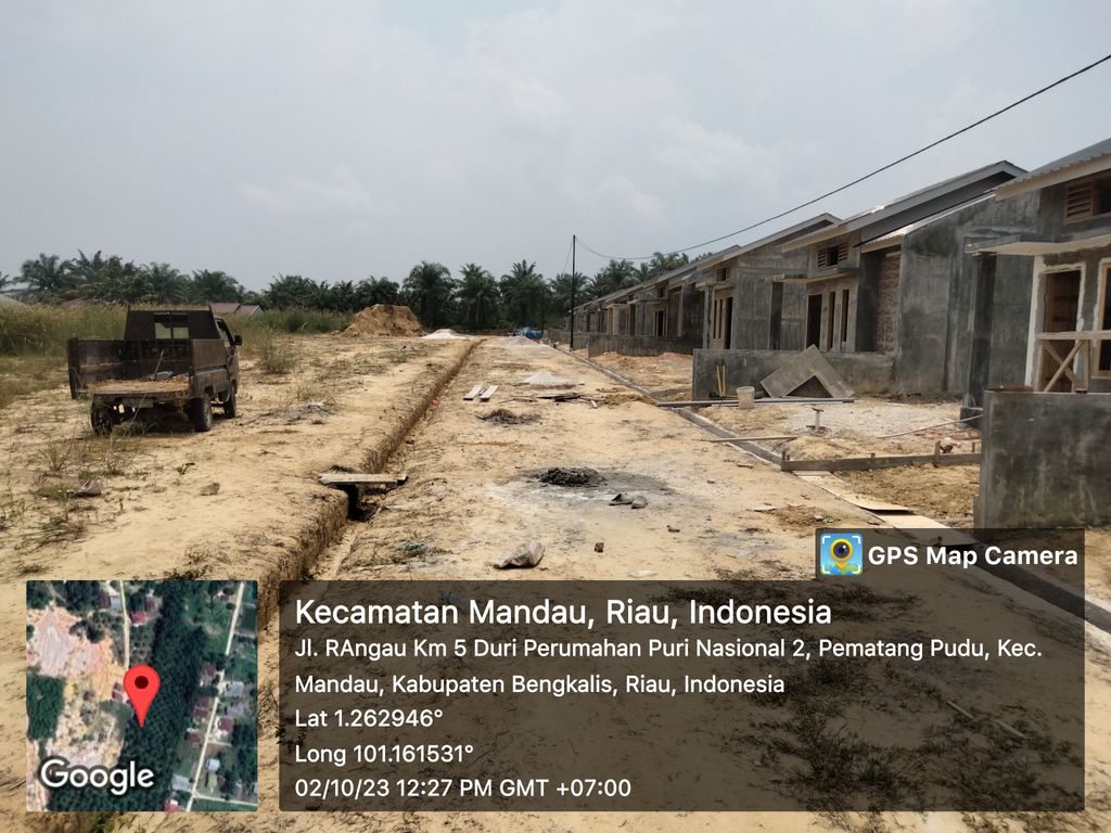 foto posisi tengah perumahan PURI NASIONAL 2