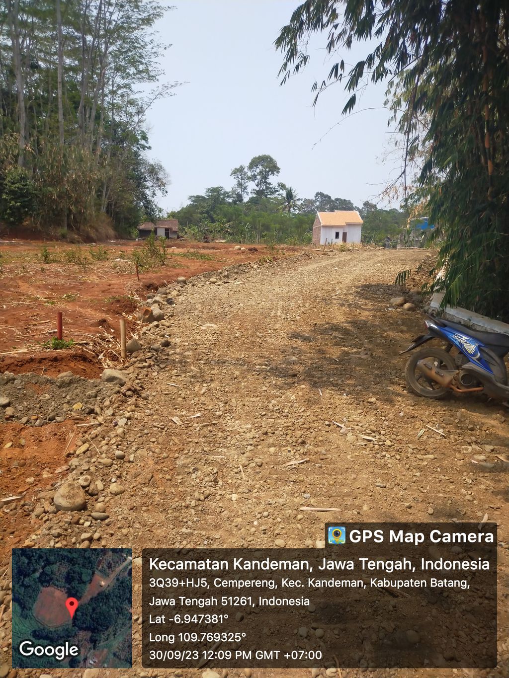 foto posisi tengah perumahan Cempereng Pratama Residence