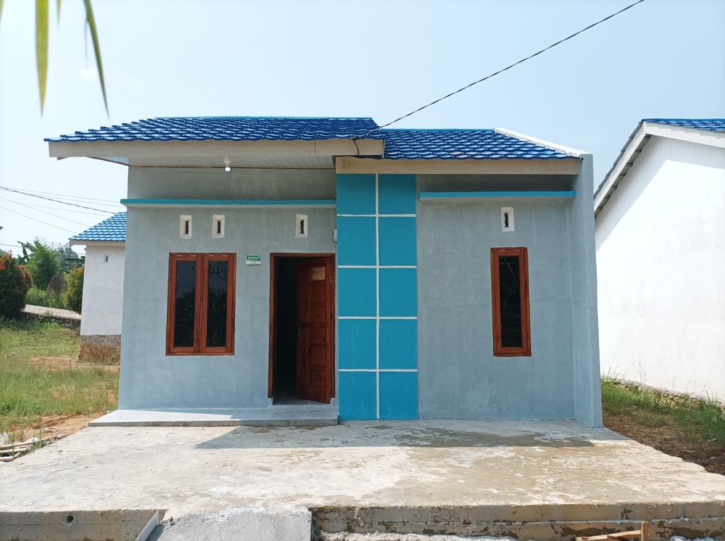 foto tampak rumah tipe 36 perumahan NARAYA RESIDENCE 2