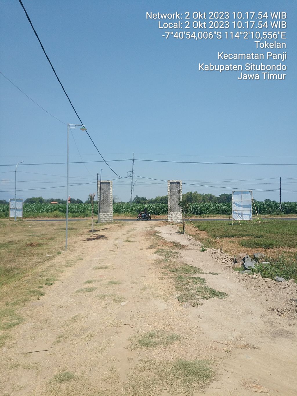 foto gerbang perumahan Graha Sultan Raya 2 Cluster Regency