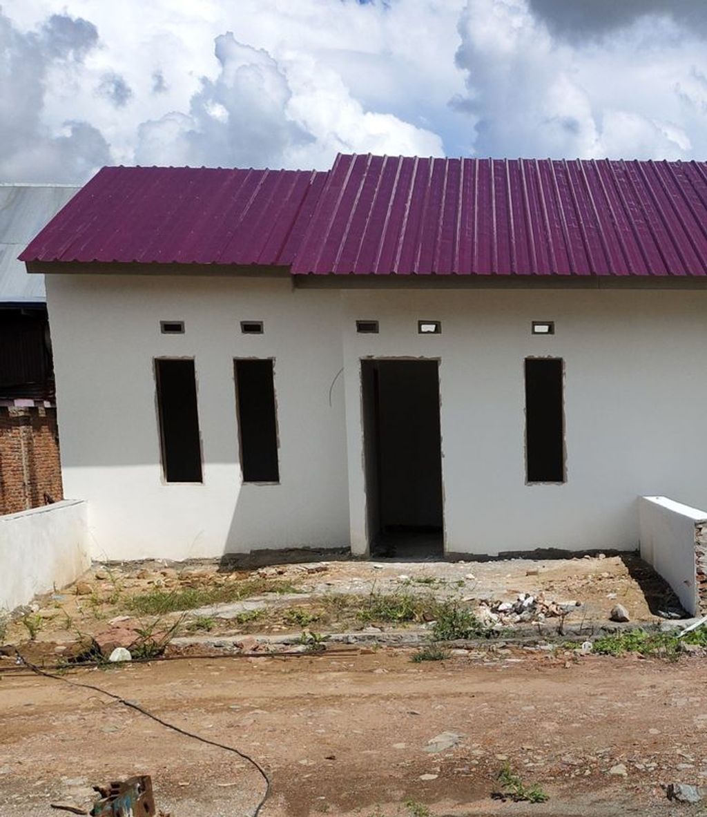 foto tampak rumah tipe 36/72 perumahan ADIWA RESIDENCE 3