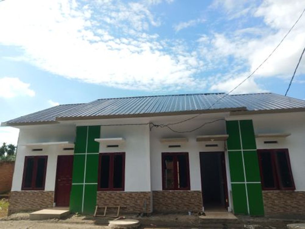 foto tampak rumah tipe 36 perumahan HUNIAN ALPUKAT RAYA