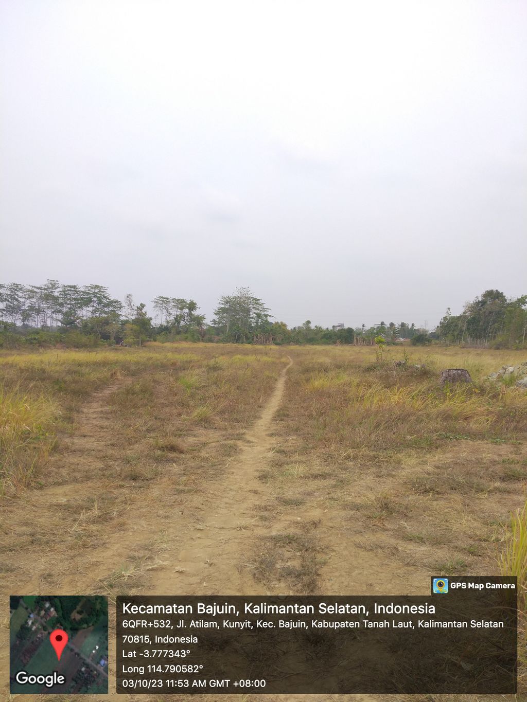 foto posisi tengah perumahan VILLA MULTAZAM ASRI