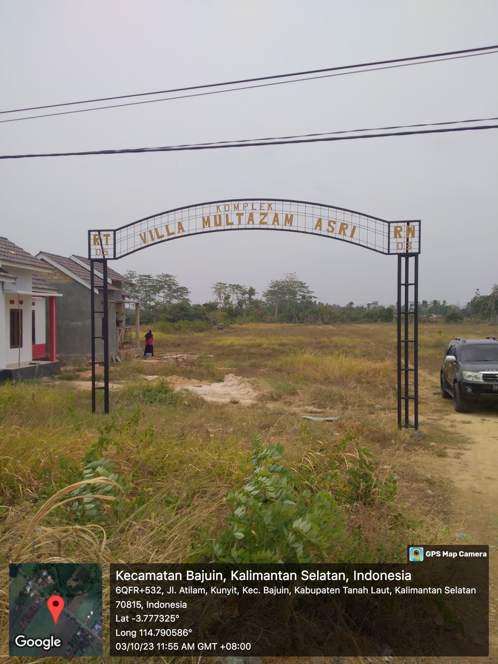 foto gerbang perumahan VILLA MULTAZAM ASRI