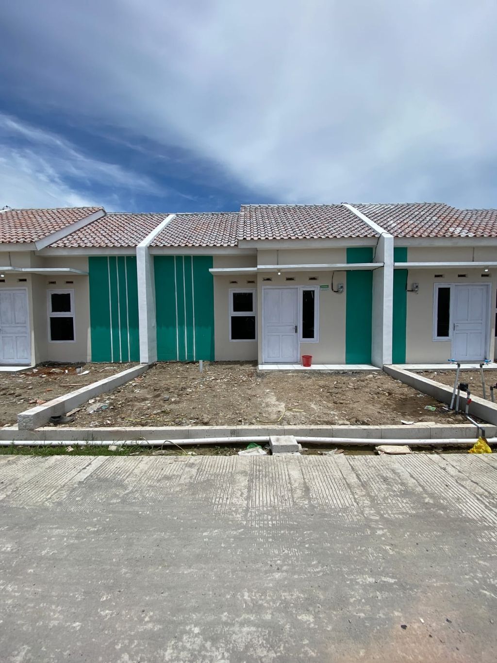 foto tampak rumah tipe 30/60 perumahan GRIYA PUTRA MANGUNJIWAN ASRI TAHAP 5